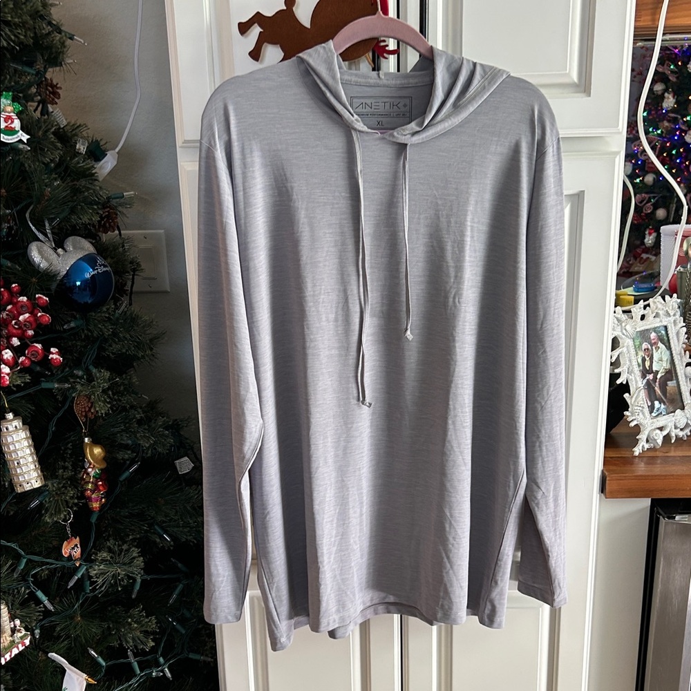 Anetik Premium Performance Shirt - light grey mens XL BNNT